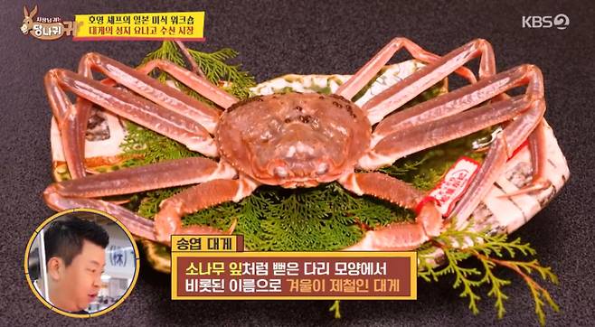 '사당귀' 정호영, 일본 요나고 시장 워크숍