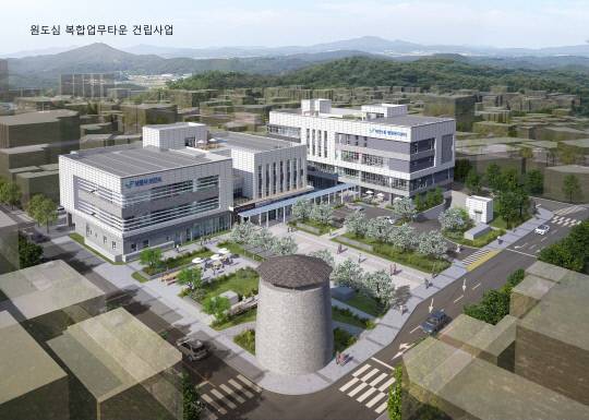 보령 원도심 복합업무타운 조감도. 보령시 제공