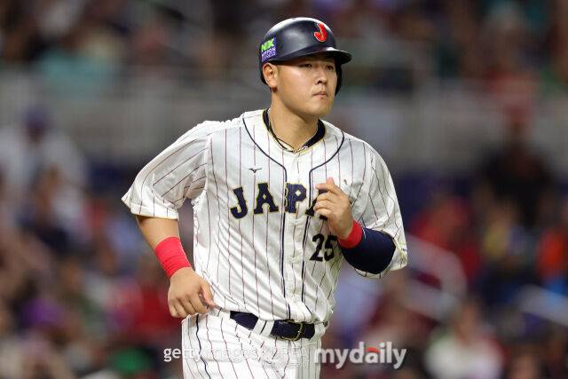 일본 국가대표 시절의 오카모토 카즈마./게티이미지코리아
