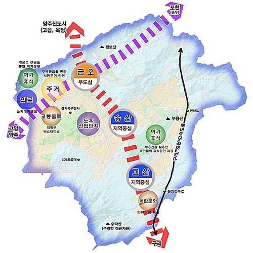 2035년 의정부시 도시기본계획 [의정부시 제공. 재판매 및 DB 금지]