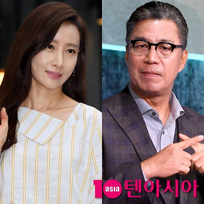 도지원, 안길강 / 사진=텐아시아DB