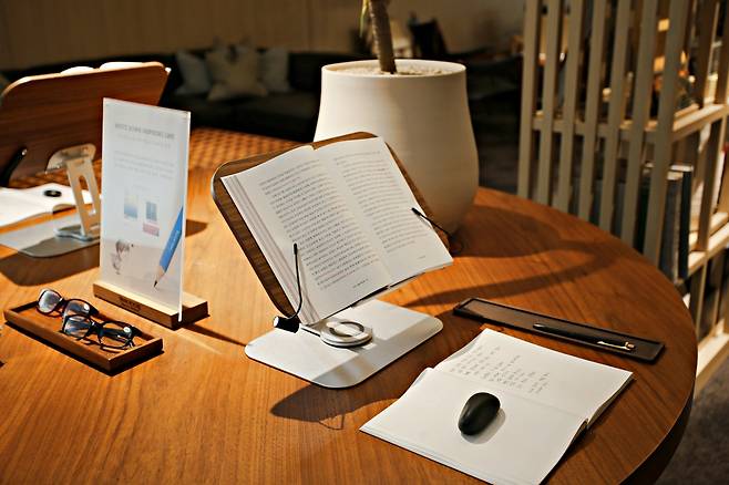 라이브러리 필사 코너_한국관광공사 제공