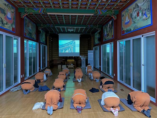 108배 프로그램_마곡사 사진 제공