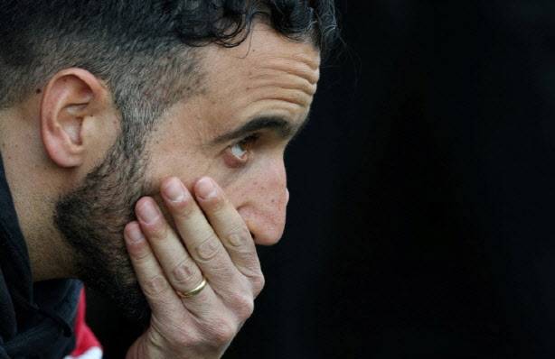 부임한지 14개월 만에 전격 경질된 후벵 아모링 맨체스터 유나이티드 감독. 사진=AFPBBNews