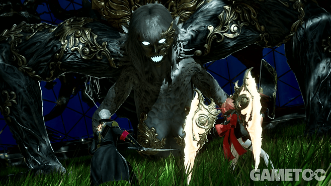 주인공과 버디의 감정선이 코드 베인2의 서사를 담당한다&nbsp;(사진=반다이남코 제공)