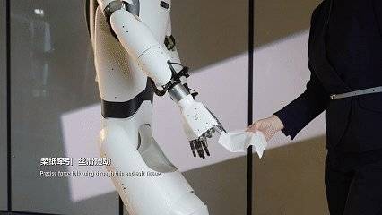 홍콩의 다이몬 로보틱스가 선보인 촉각 인식 기능을 갖춘 로봇. 다이몬 로보틱스 제공