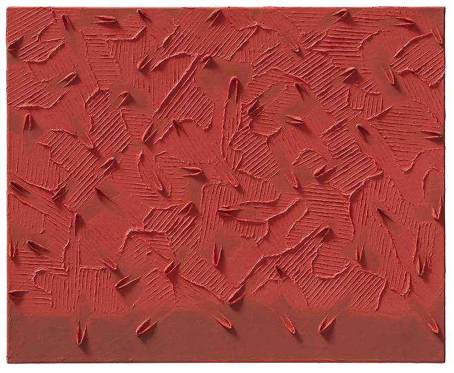 박서보의 ‘Ecriture No. 940106’(1994). 국제갤러리 제공