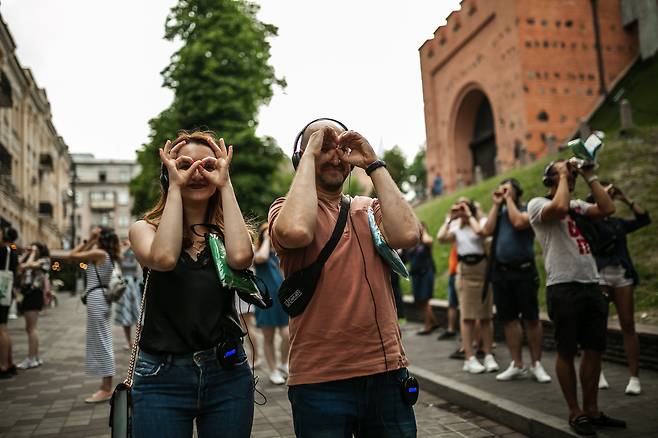 Rimini Protokoll's “The Walk” (Anastasiia Fateeva)
