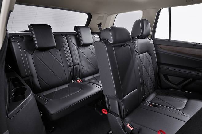 신형 아틀라스 2열과 3열 [사진출처=폭스바겐]