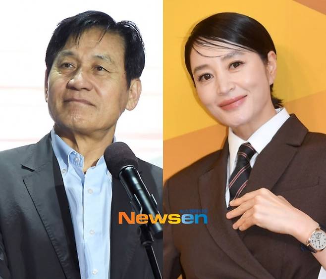 뉴스엔 DB 故 안성기, 김혜수