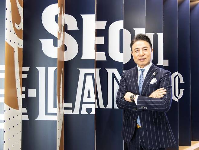 [서울=뉴시스] 프로축구 K리그2 서울 이랜드의 우상배 대표이사. (사진=서울 이랜드 제공) *재판매 및 DB 금지