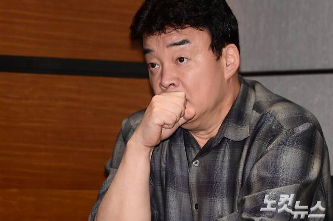 백종원 더본코리아 대표. 류영주 기자