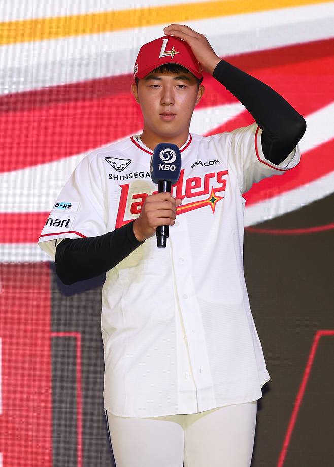 SSG 김민준. 연합뉴스