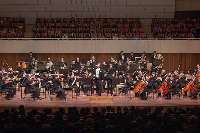 지난해 제520회 정기연주회 공연 모습. ⓒ대구시향 <대구문화예술진흥원 제공>