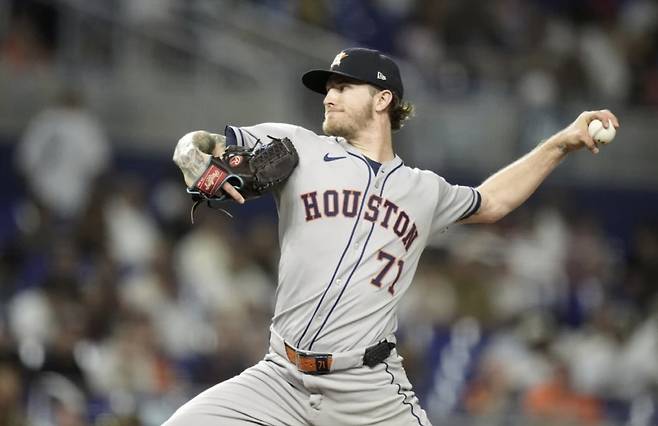 휴스턴 애스트로스 마무리 조시 헤이더. AP연합뉴스