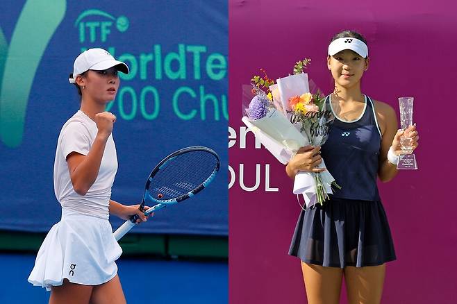 홍예리(좌), 심시연(우)