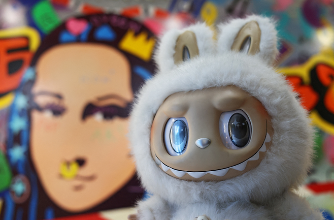 중국 팝마트의  ‘라부부’ 캐릭터 인형. [로이터=연합뉴스]