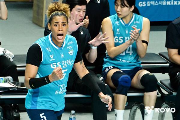 실바는 팀 공격을 이끌었다. 사진 제공= KOVO