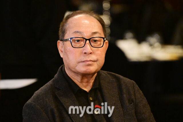 2023년12월8일서울리베라호텔에서진행된'2023뉴트리디데이일구상시상식'. 김인식 전 감독이 행사에 참석하고 있다./마이데일리