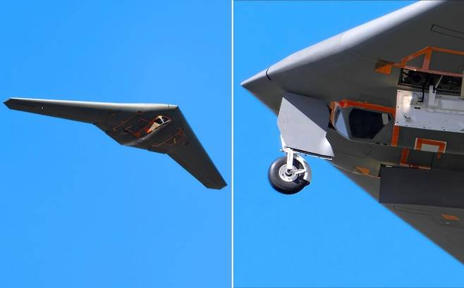 미군 스텔스 무인정찰기 RQ-170 센티널이 시험 비행 중인 모습. 미 국방부가 운용하는 RQ-170은 고고도 스텔스 정찰 임무에 투입되는 기체로, 이번 베네수엘라 작전에서도 사전 정찰 자산으로 활용됐을 가능성이 거론된다. 엑스(X·옛 트위터) OSINTWarfare 계정 갈무리