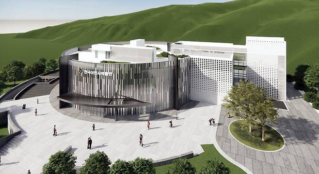 한국이민사박물관 증축 조감도.