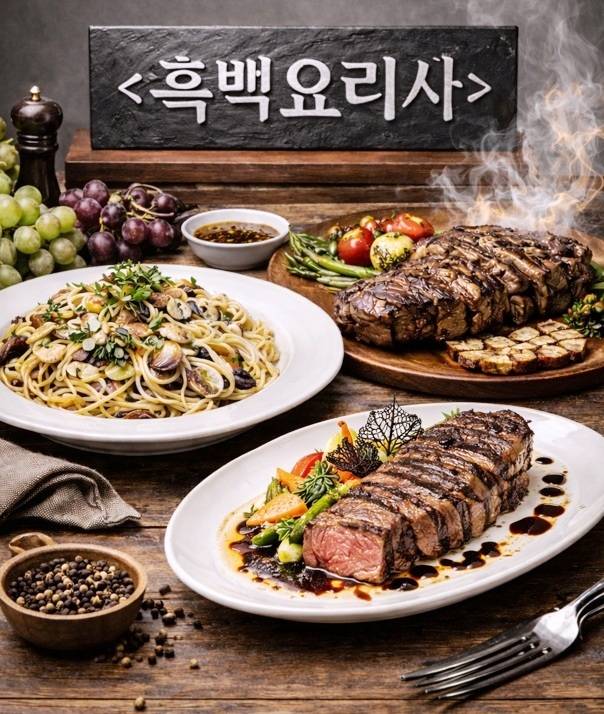 인기 속에 방송되고 있는 ‘흑백요리사 시즌 2’. /챗GPT