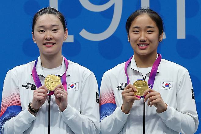 여자 배드민턴 대표팀 김가은-안세영, 연합뉴스