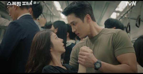 tvN 월화드라마 '스프링 피버'./사진=tvN 월화드라마 '스프링 피버' 방송 화면 캡처