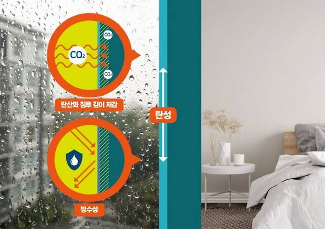 '내구성 향상 페인트' 개념도. DL이앤씨.