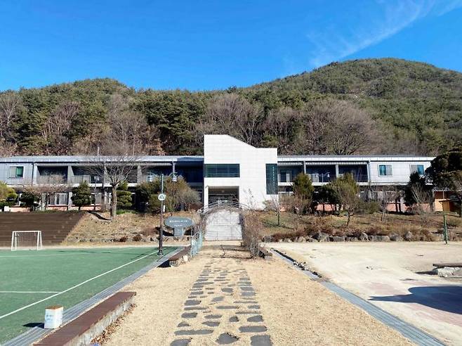 남부권 국가산불방지센터,함양군 서하초 봉전분교(폐교).