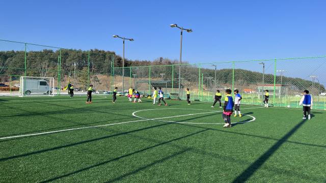 ▲ 양양군이 천혜의 자연환경과 함께 각종 스포츠 인프라가 구축되면서 겨울철 선수들의 전지훈련지로 각광받고 있다.