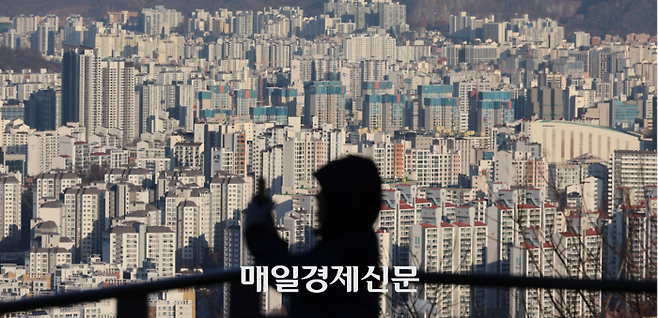 남산에서 바라본 서울 시내 아파트. 사진은 기사 내용과 관련 없음. [이승환 기자]