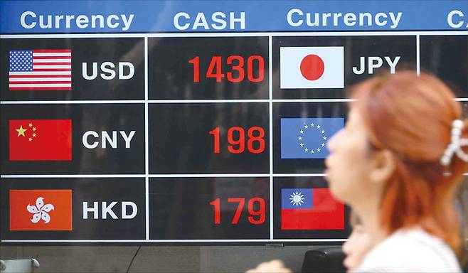 원·달러 환율은 정부의 구두 개입 이후 안정화되는 모습을 보였지만, 재차 오르는 모양새다. (매경DB)