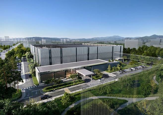 국가 AI컴퓨팅센터 조감도/투시도 예시 (사진=삼성SDS 제공) *재판매 및 DB 금지
