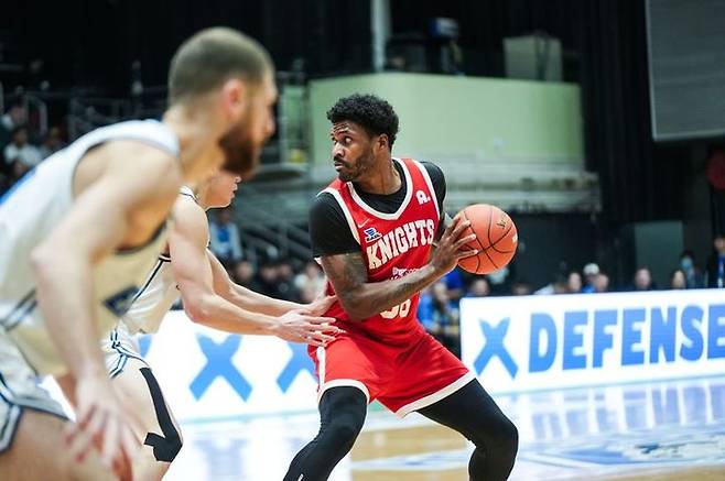 [서울=뉴시스]  Daryl Monroe of the professional basketball team Seoul SK. (Photo = Provided by EASL)