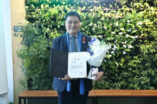 2025 매니페스토 약속대상 '최우수상' 수상한 주종섭 의원. 전남도의회 제공