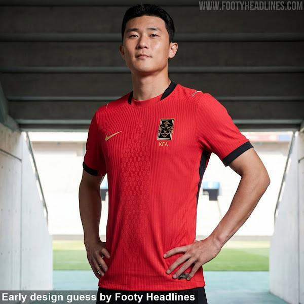 축구대표팀 새 유니폼 디자인이 온라인 유니폼 전문 매체에 올라왔다. 푸티헤드라인스