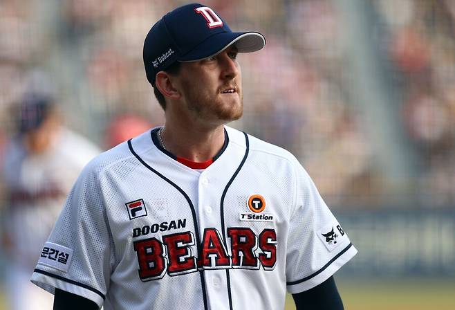 ▲ 두산 소속 당시의 브랜든 와델 ⓒ 두산 베어스