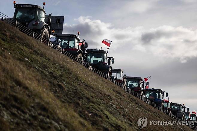 메르코수르 자유무역협정 항의 집회 [AFP 연합뉴스 자료사진. 재배포 및 DB 금지]