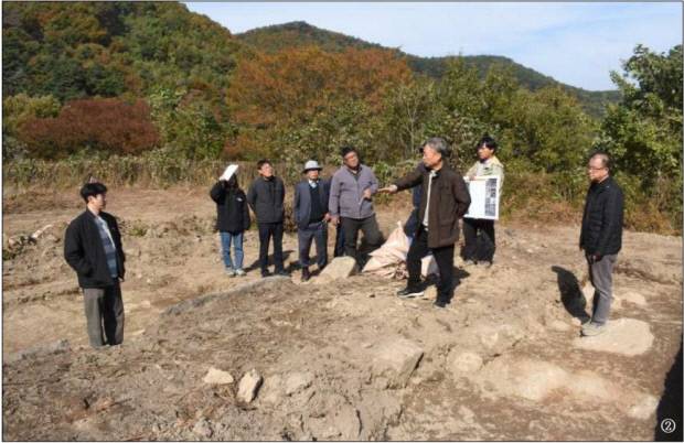 지난해 11월 안국사지 시굴조사 학술자문회의 현장. 사진=포항시 제공
