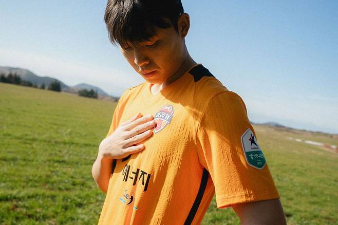 [서울=뉴시스] 프로축구 K리그1 제주 SK의 김신진. (사진=제주 SK 제공) *재판매 및 DB 금지