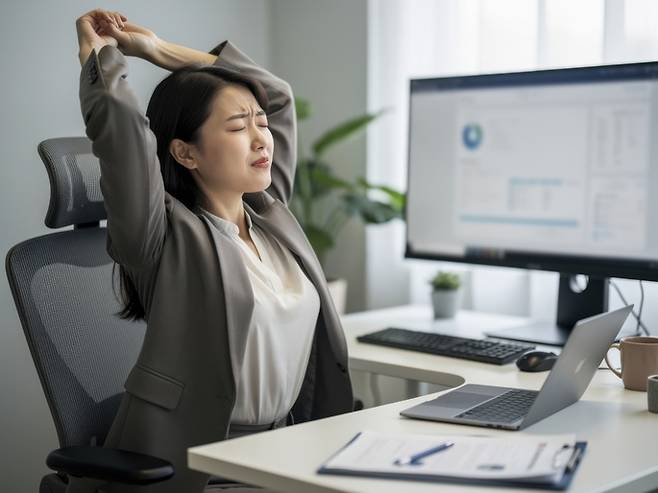 엉덩이를 의자에 붙이고 오래 앉아 있을수록, 우리 몸은 여러 위험한 질병에 노출되기 쉽다. 사진= 게티이미지뱅크