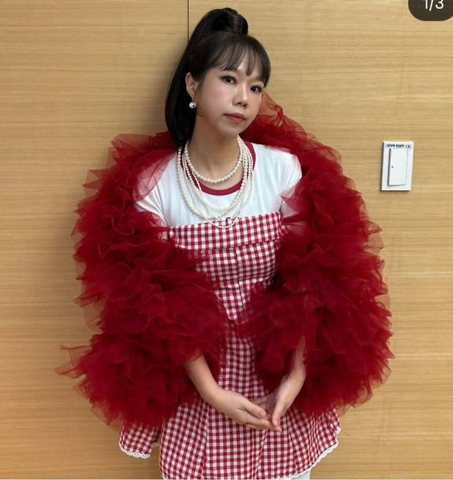 개그우먼 홍현희가 한층 더 날씬해진 모습을 자랑했다. 사진=홍현희 소셜미디어