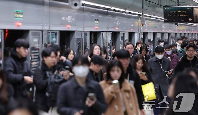 광화문역  서울지하철 5호선 모습.(자료사진)뉴스1 ⓒ News1 김성진 기자