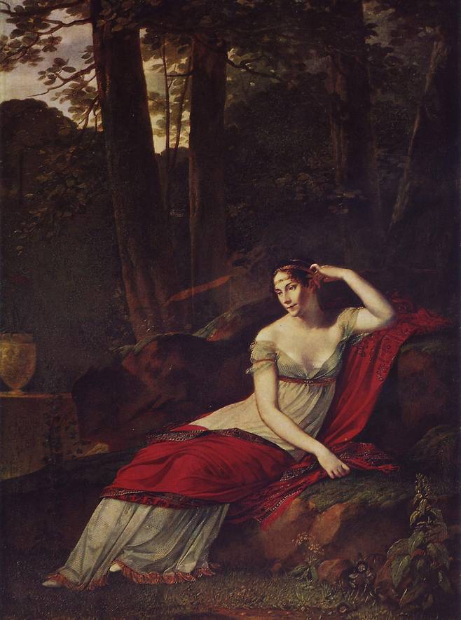 피에르 폴 프뤼동, 조제핀 황후, 1805, 캔버스에 유채, 244x179cm, 루브르 박물관