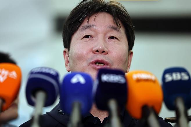 ▲ 인터뷰하는 류지현 감독. ⓒ 연합뉴스