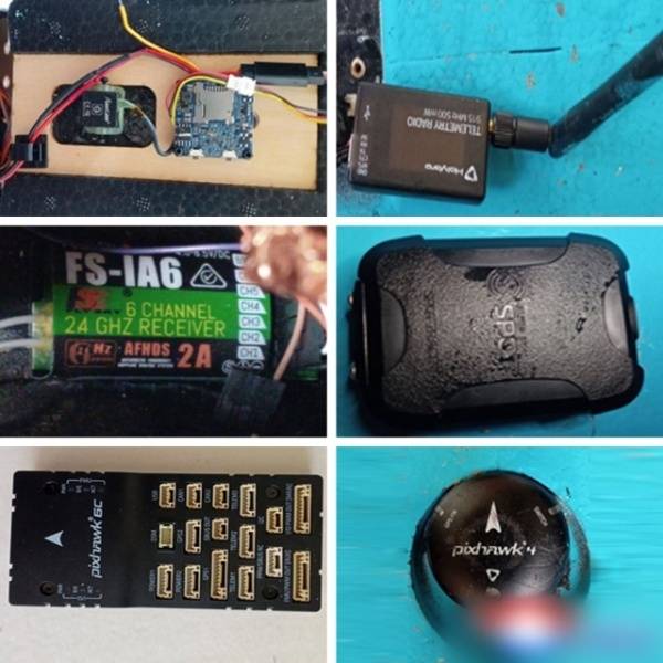 북한이 주장한 한국 무인기의 촬영 장치들. 연합뉴스