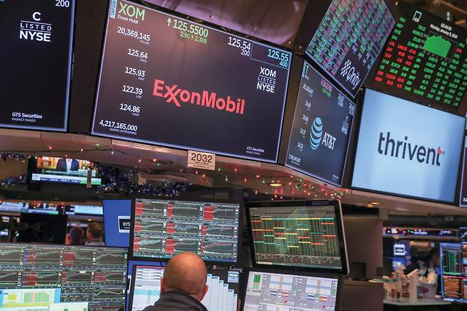 1월5일 기술주와 에너지주가 미국이 베네수엘라 대통령 마두로를 체포했다는 소식 이후 올해 첫 정규 주간 거래일을 강세로 출발하며 상승했다. ⓒEPA 연합