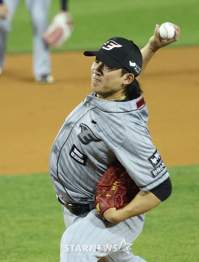 한화 시절 장시환. /사진=김진경 대기자