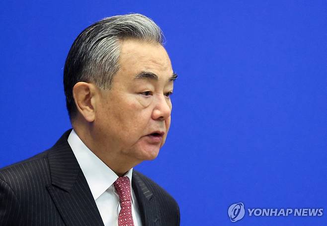 왕이 중국 외교부장 [로이터 연합뉴스 자료사진. 재판매 및 DB금지]